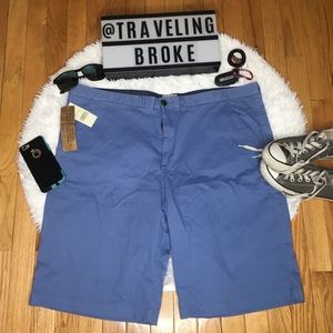 🆕NWT JACHS MFG. CO. Flat Front French Blue Shorts
